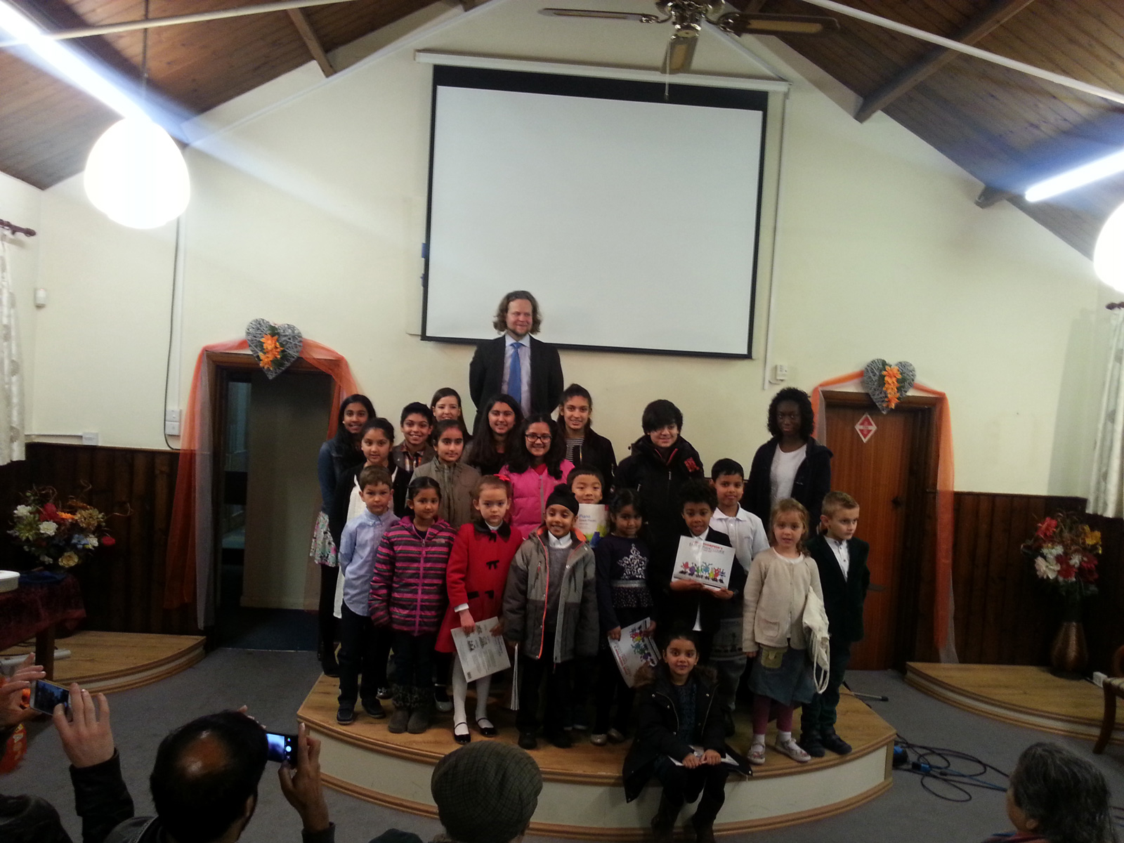 Thames Valley Piano School Performed At The End-of-Term Concert In Slough